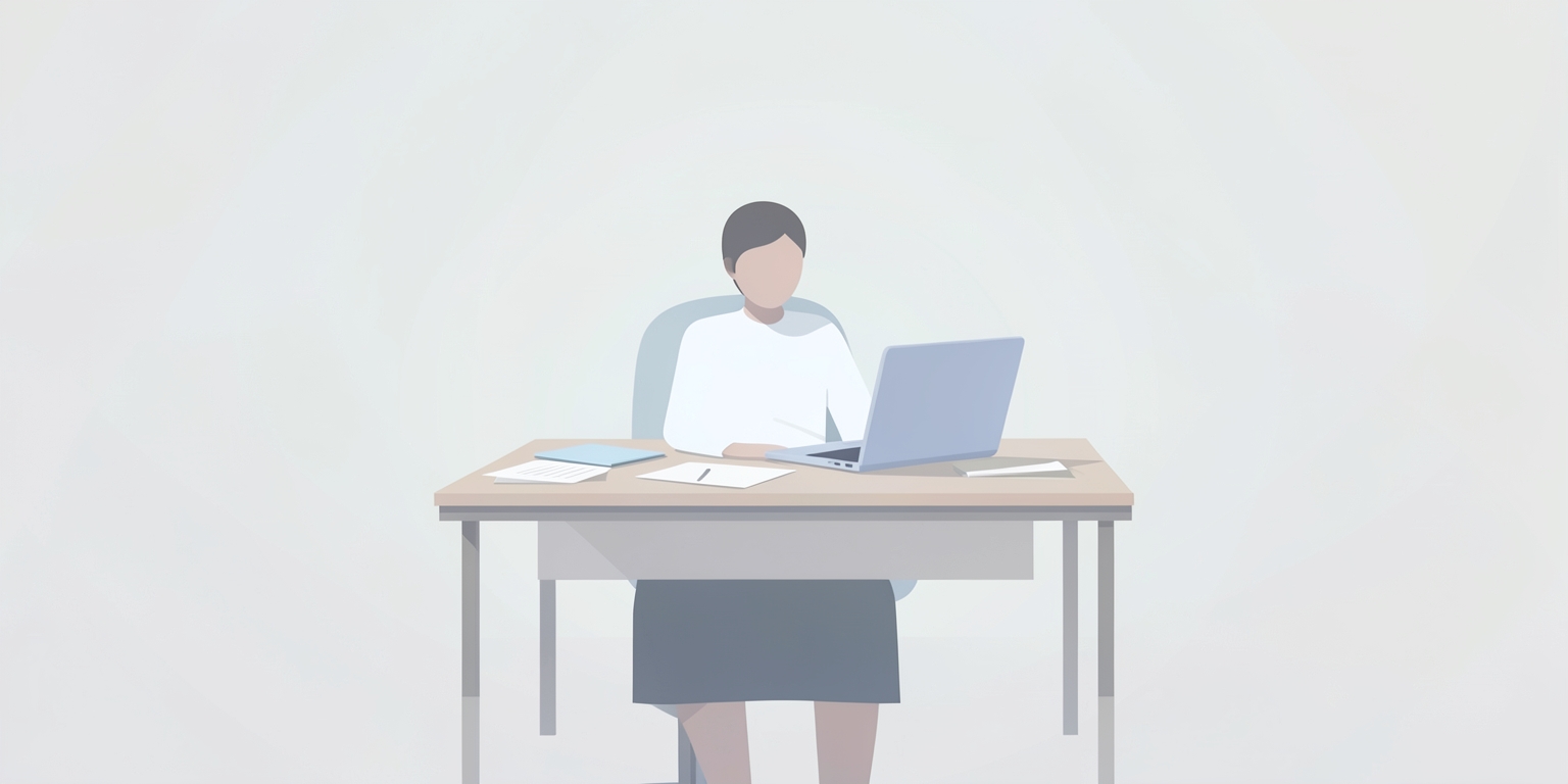 a person working on a website
